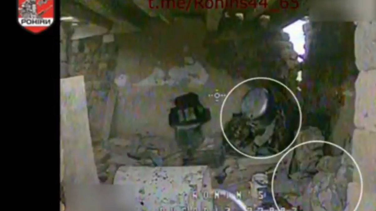 Rosyjski żołnierz walczył z garnkiem na głowie. To nie jest żart