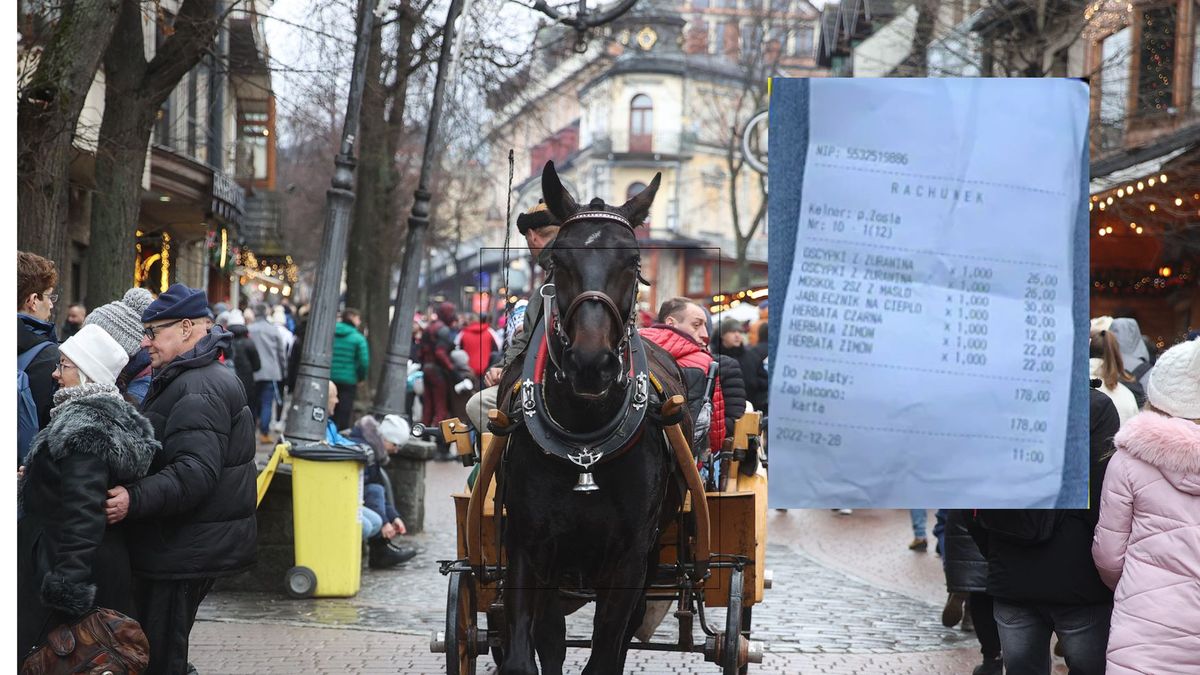 Ceny w lokalach gastronomicznych w Zakopanem szybują