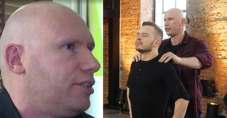 "Mistrz podrywu" tłumaczy się z "MAJTEK MOCY": "Miały rozluźnić atmosferę i podbudować chłopaków"