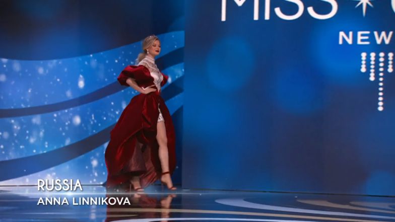 Miss Universe. Internauci oburzeni suknią Rosjanki. Anna Kalczyńska komentuje