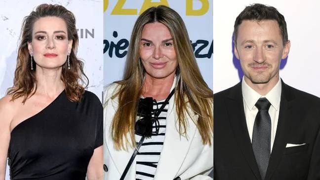 Maja Ostaszewska, Hanna Lis oraz Adam Małysz