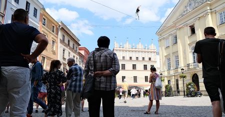 Lublin znów stanie się światową stolicą slackline. Urban Highline Festival 2026 z nowymi zawodami i spektakularnym widowiskiem