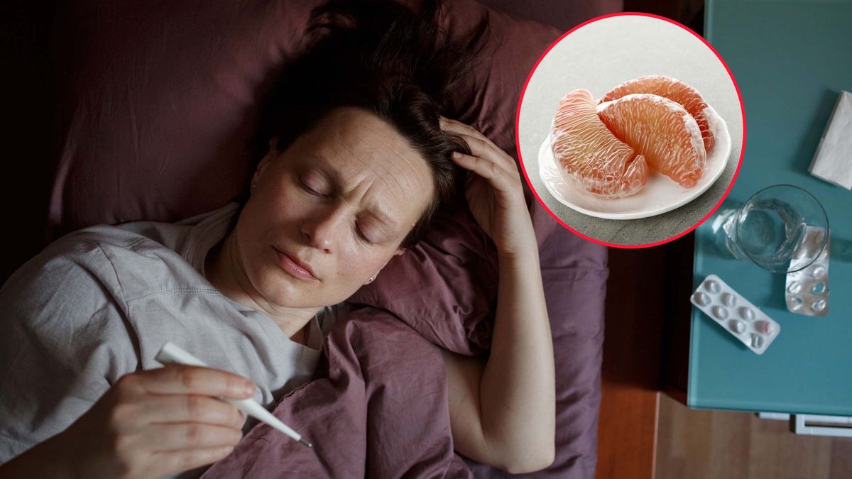 Nigdy nie jedz grejfrutów podczas choroby