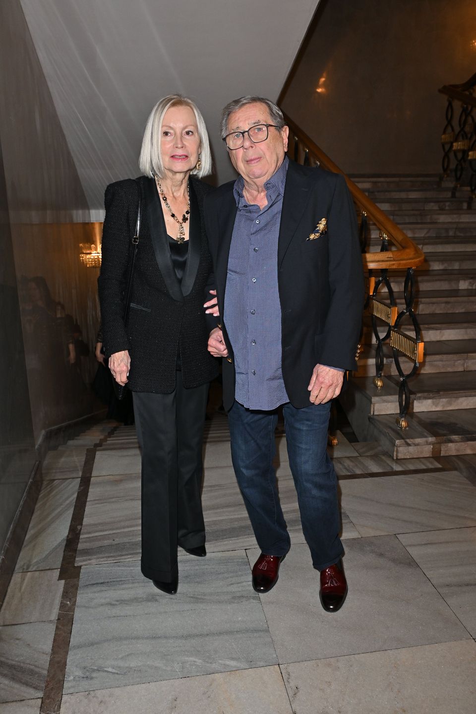 Janusz Gajos z żoną