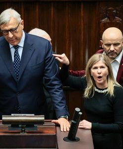 Krzyczała "morderca" w Sejmie. Teraz się tłumaczy. "Niech mnie pozywa"