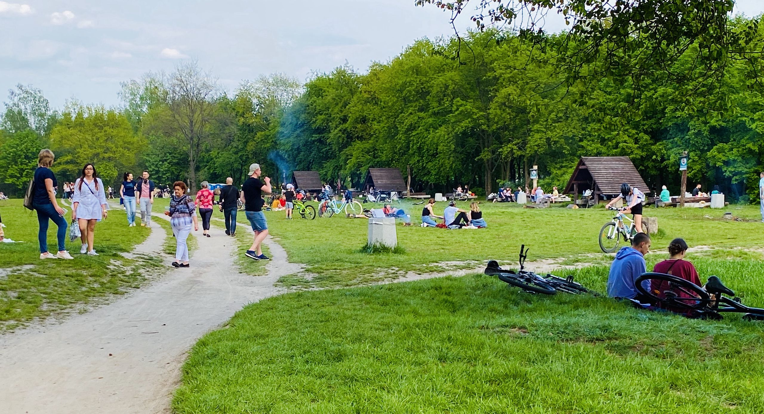 Warszawa. Pikniki na dystansach
