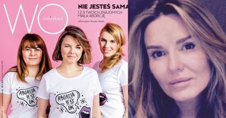 Hanna Lis krytykuje aborcyjną okładkę "Wysokich Obcasów": "Od dawna nie przeczytałam NIC GŁUPSZEGO!"
