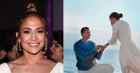 Jennifer Lopez pochwaliła się romantycznymi zdjęciami z zaręczyn (FOTO)