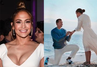 Jennifer Lopez pochwaliła się romantycznymi zdjęciami z zaręczyn (FOTO)