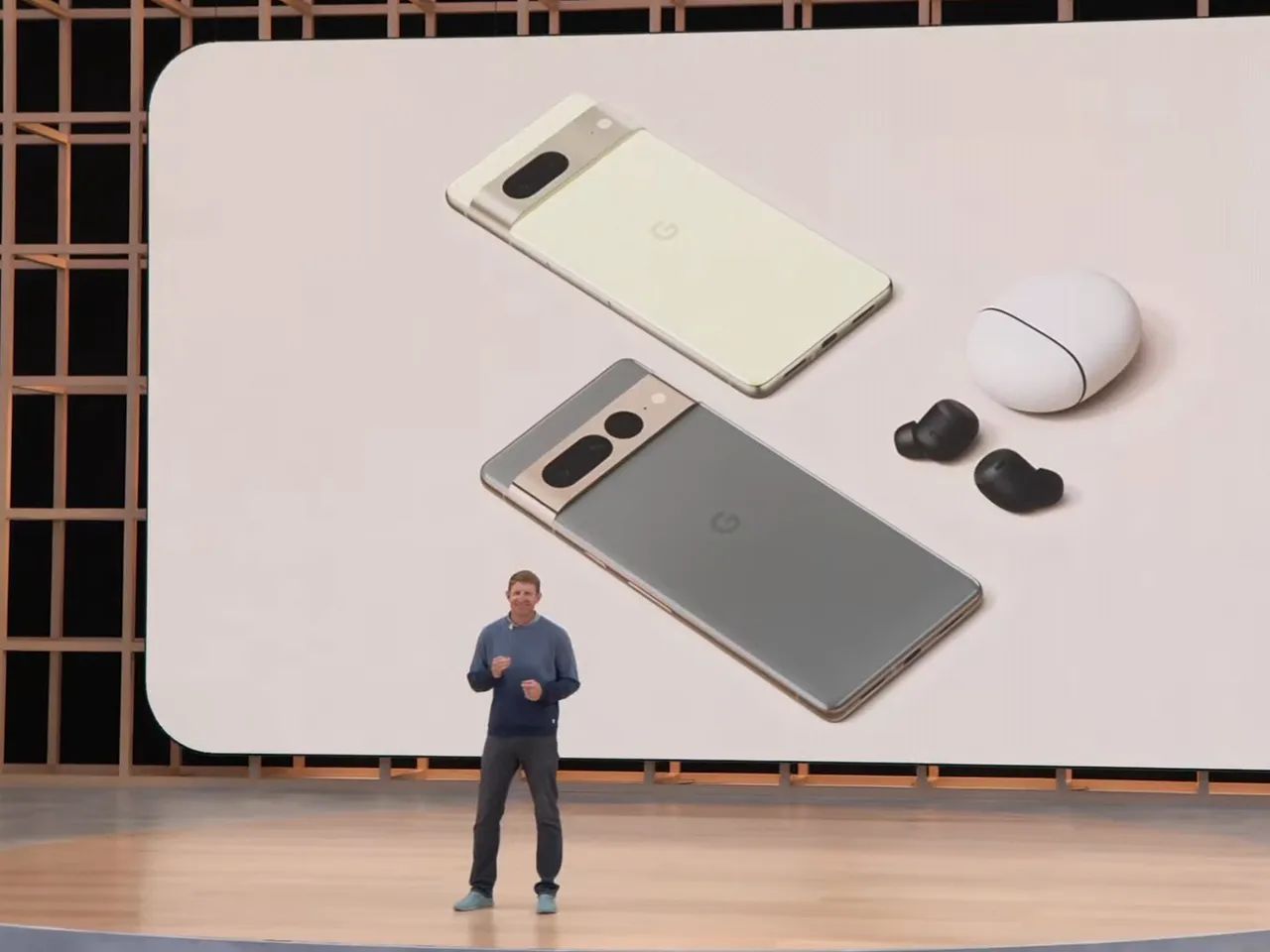 Prezentacja Pixela 7 na Google I/O 2022