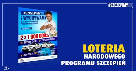 Loteria szczepionkowa. Można wygrać samochody. Tak rząd chce poprawić statystyki szczepień