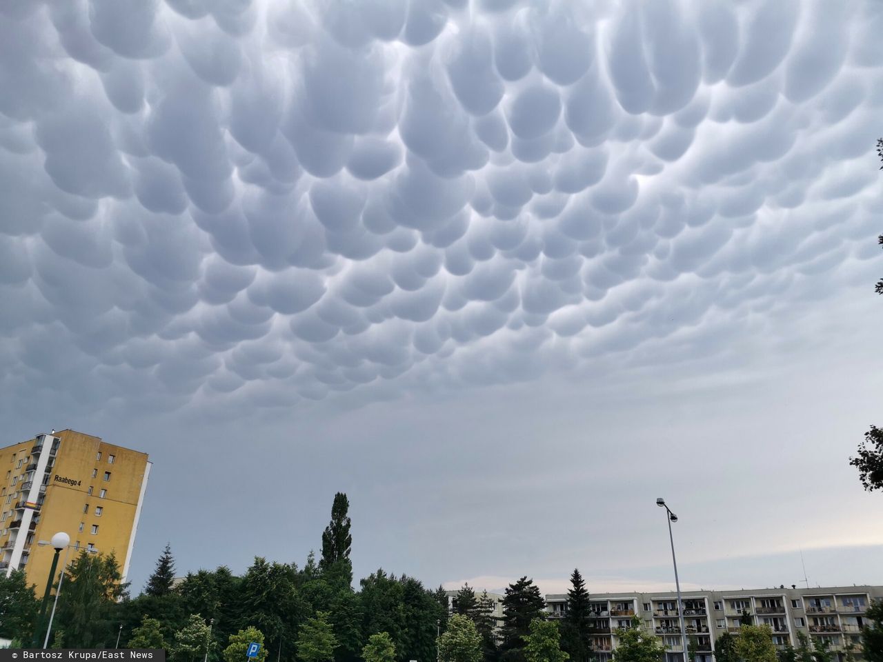 "Krowie wymiona" nad Polską. To mammatusy