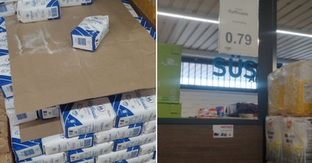 Polacy publikują zdjęcia z niemieckich marketów. "Do Niemiec można po cukier jeździć"