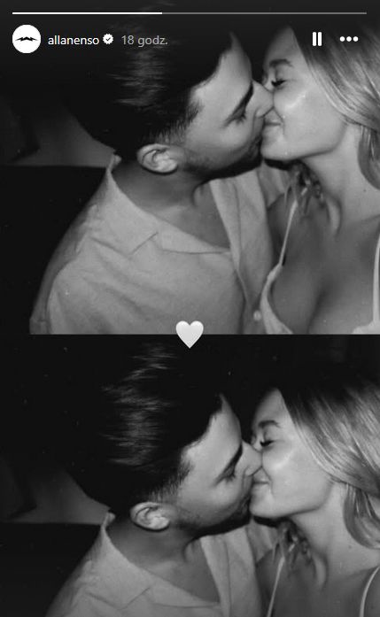 Allan Krupa z nową dziewczyną