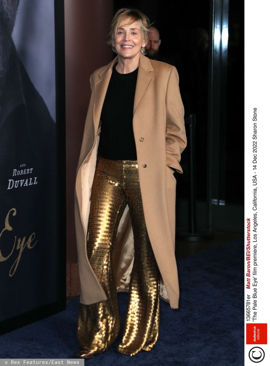 Sharon Stone na premierze filmu "The Pale Blue Eye"