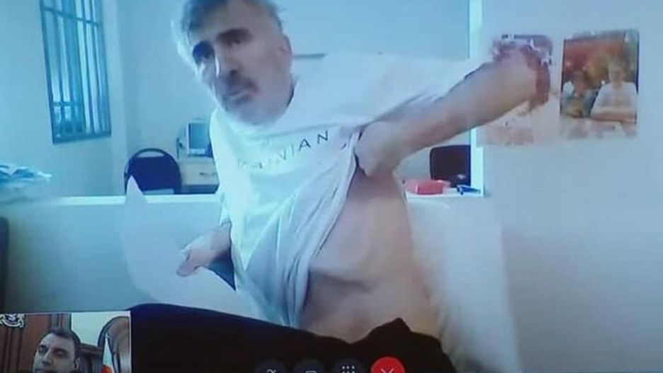 Jedno z ostatnich zdjęć Micheila Saakaszwilego