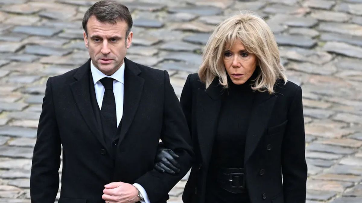 Brigitte Macron z Emmanuelem Macron