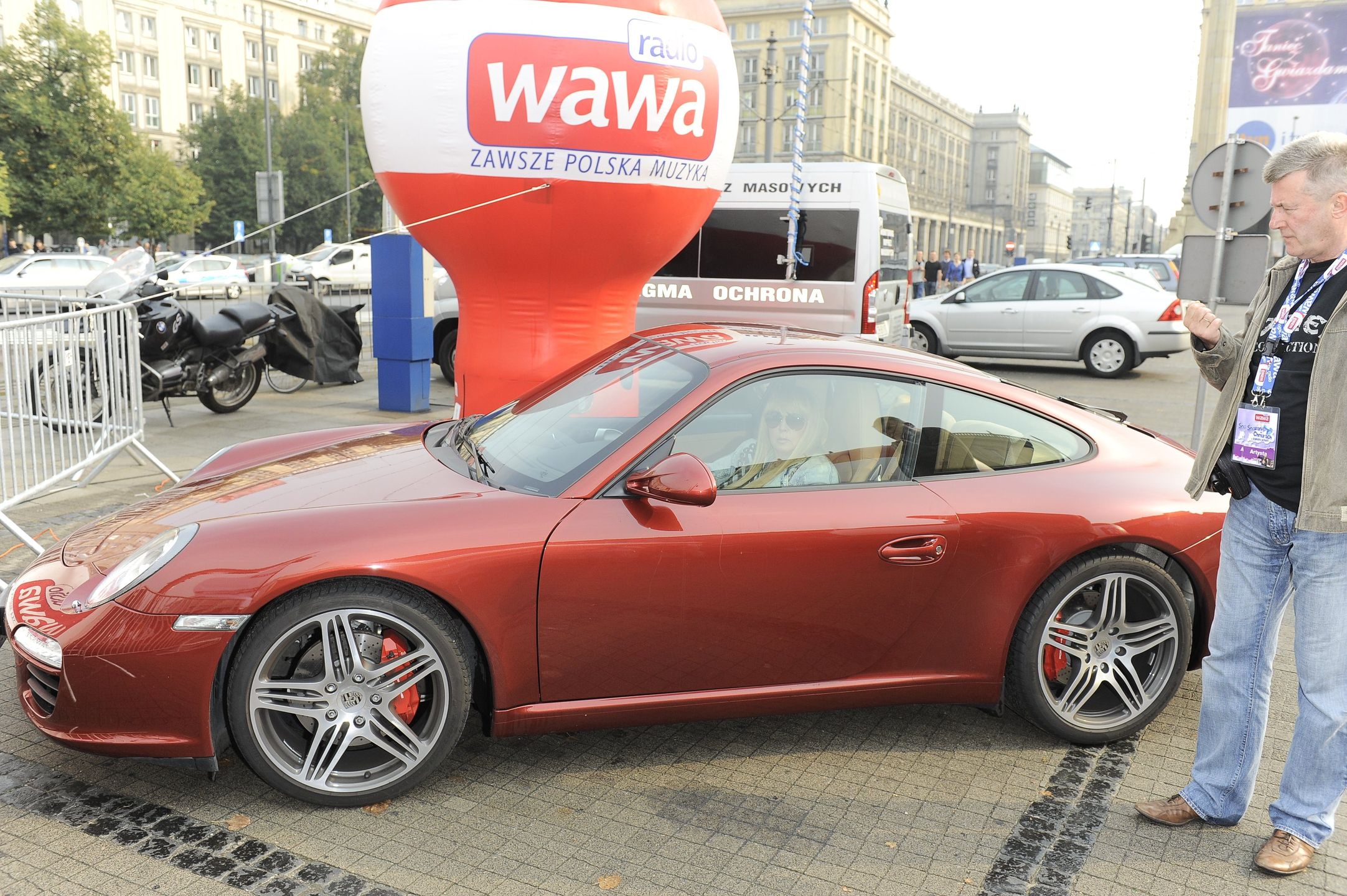 Maryla Rodowicz i jej porsche