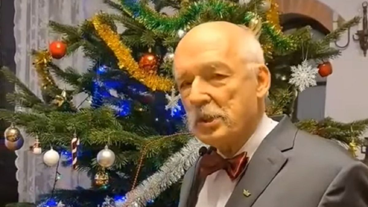 Tego chce Janusz Korwin-Mikke na Boże Narodzenie. "Banalne"