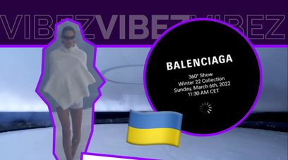 Wojna w Ukrainie motywem przewodnim pokazu Balenciagi: "Odwołanie tego pokazu oznaczałoby poddanie się"