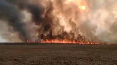Biebrzański Park Narodowy w ogniu. Płonie największy rezerwat w Polsce