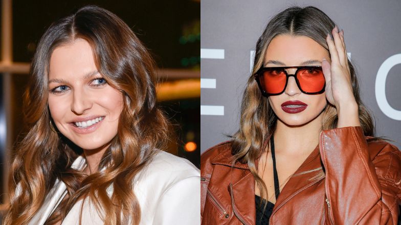 Julia Wieniawa pozuje w piórach. Fani porównali ją do Anny Lewandowskiej