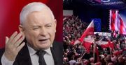 Tłum bije brawo na stojąco. Kaczyński grzmi: szaleńcze przedsięwzięcie