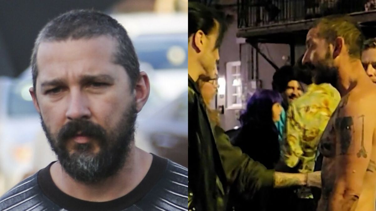 Shia LaBeouf przed aresztowaniem.