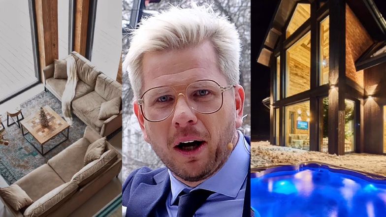Filip Chajzer chwali się swoją WYMARZONĄ mazurską posiadłością. Można ją wynająć za... ponad TYSIĄC ZŁOTYCH za noc (ZDJĘCIA)