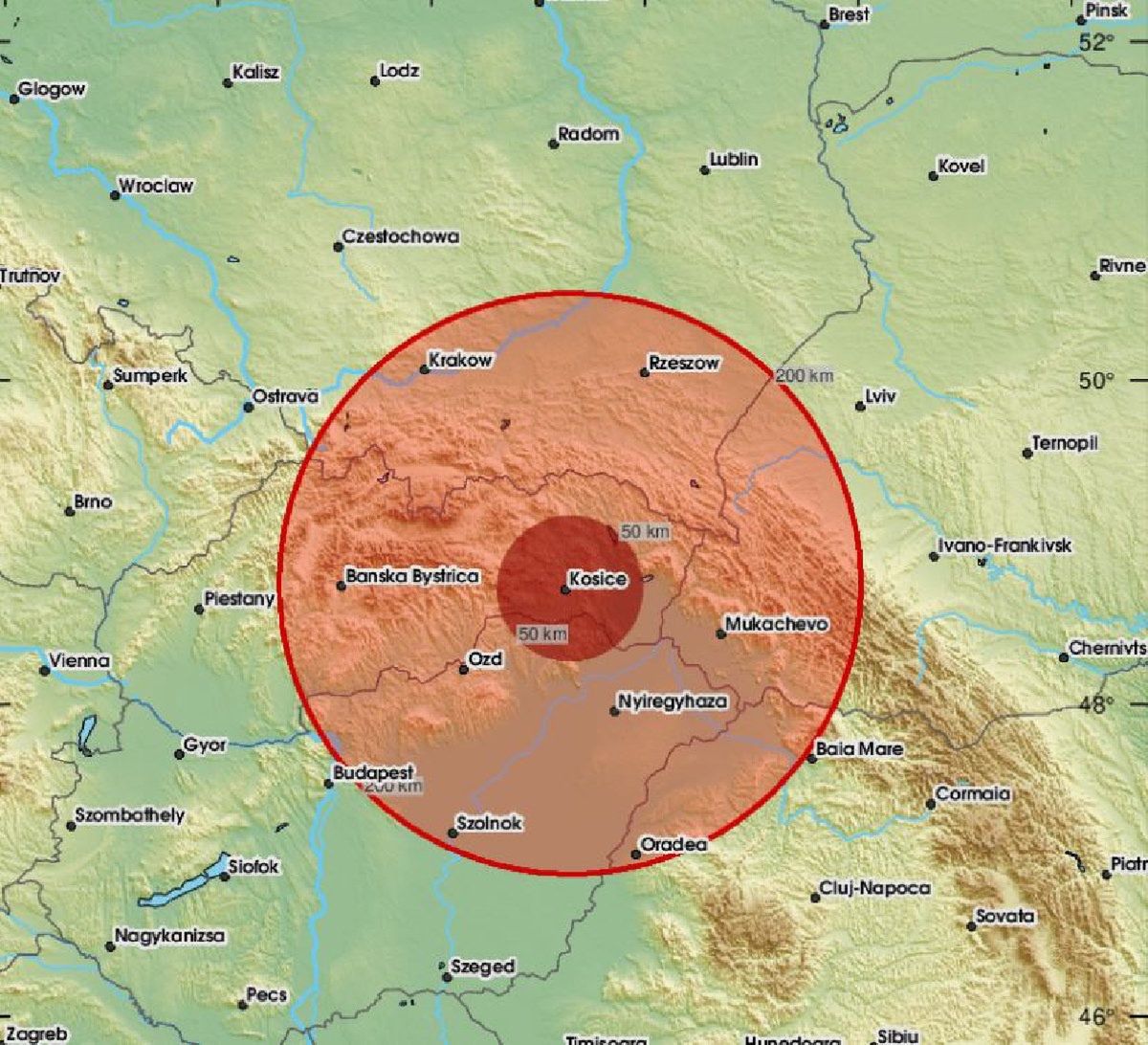  Trzęsienie ziemi na Słowacji. Wstrząsy odczuwalne w Polsce i Ukrainie