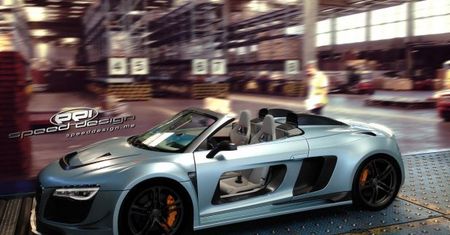 PPI Audi R8 V10 Spyder - ostry pająk