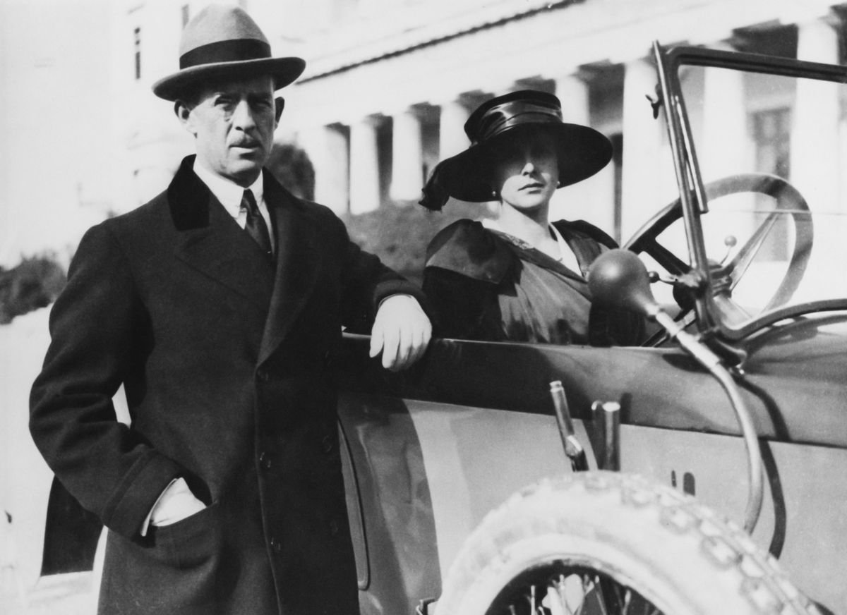 Książę Andrzej i księżna Alicja, Ateny 1921 rok