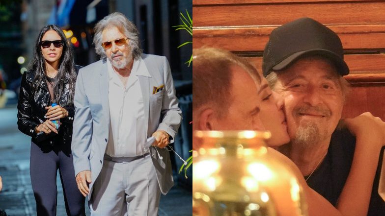 Al Pacino przyjmuje czułości od sporo młodszej kobiety