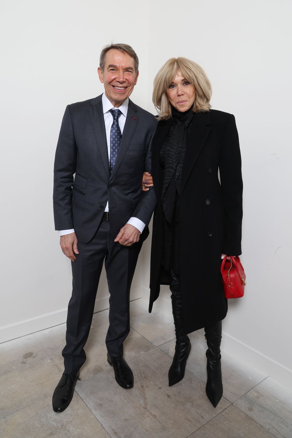  Brigitte Macron, Jeff Koons