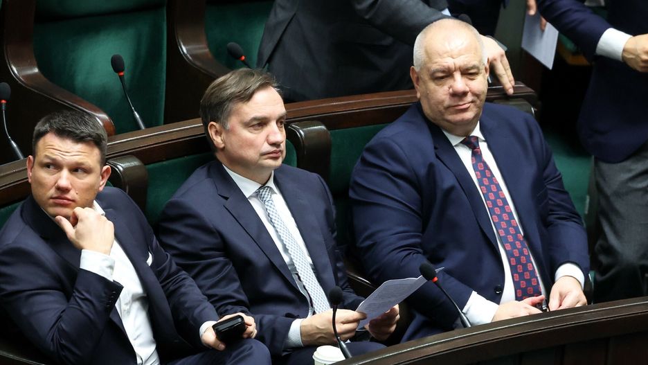  Slawomir Mentzen, Zbigniew Ziobro, Jacek Sasin
