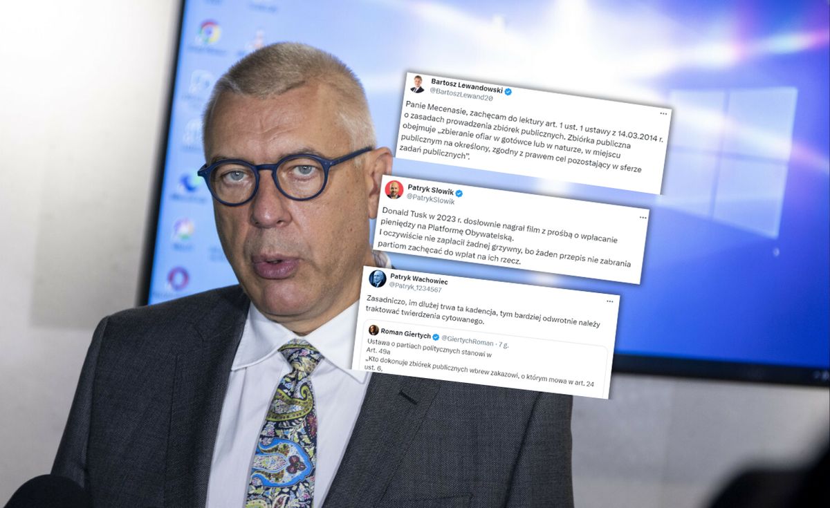 roman giertych, pis, subwencja, pkw Kolejna manipulacja posła KO Romana Giertycha. Została szybko zauważona: po co pan bije pianę?