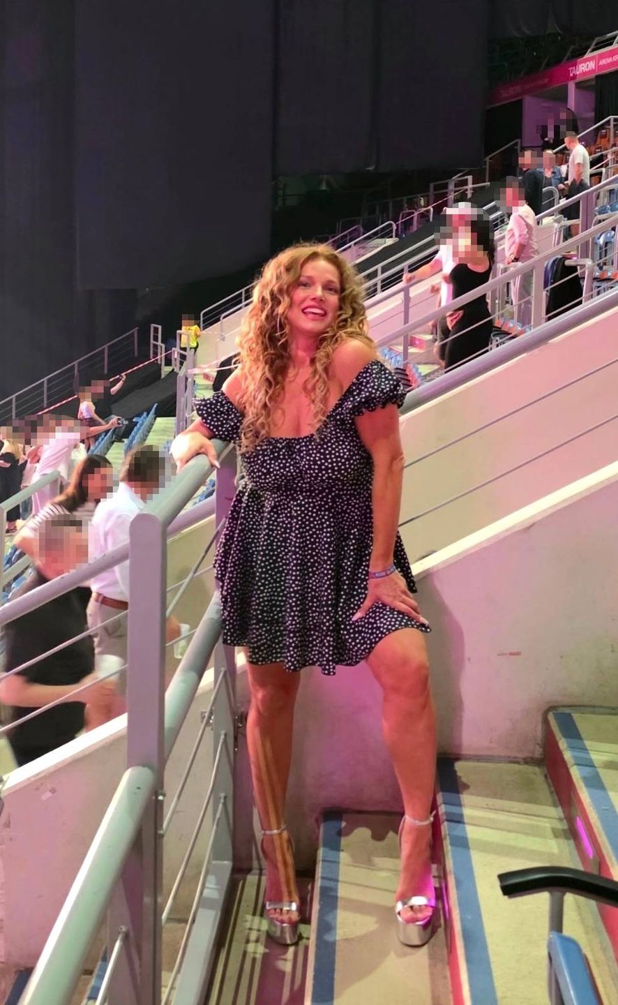 Joanna Liszowska na koncercie 
