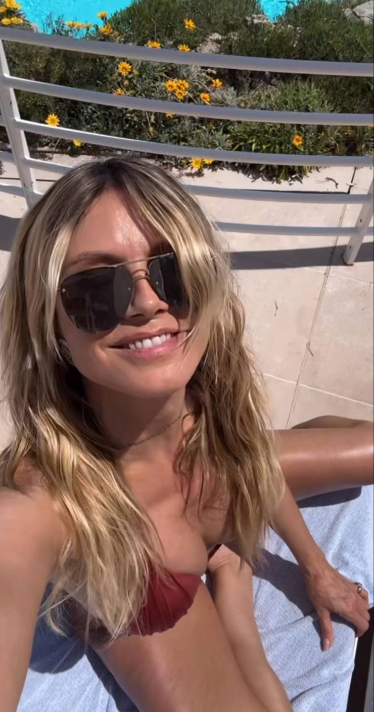 Heidi Klum relacjonuje, jak mąż smaruje jej pośladki