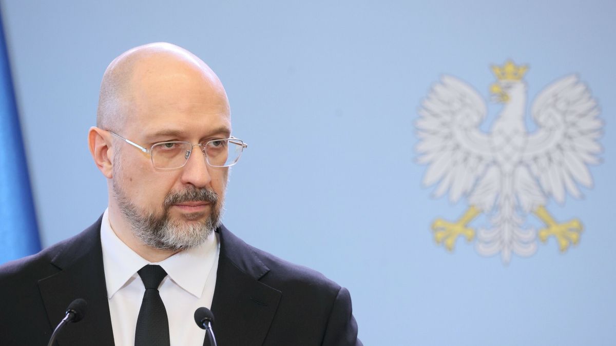 Premier Ukrainy Denys Szmyhal 