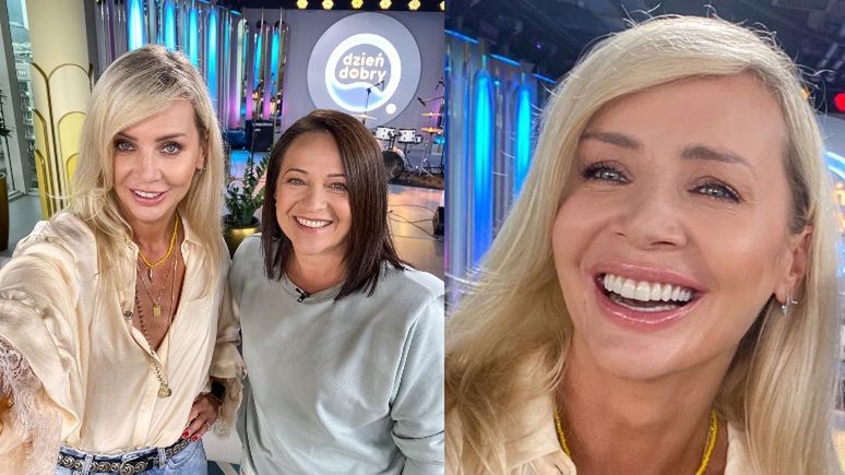 Agnieszka Woźniak Starak cieszy się z posady W "DDTVN"