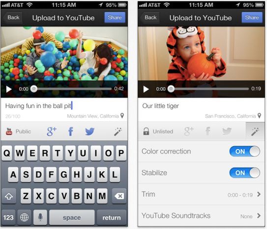 YouTube Capture Google'a ułatwi udostępnianie filmików na YouTubie 2