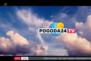 Telewizja WTK transmituje sygnał stacji Pogoda24.TV