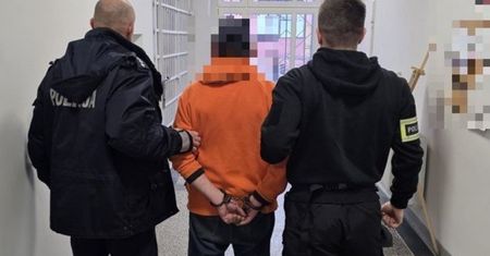 Chwycił dziewczynkę za rękę. Po chwili zaczął szarpać. Już go mają