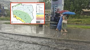 Ochłodzenie w całej Polsce. Niebezpieczne burze w Sudetach w środę