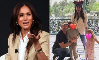 Meghan Markle DOKLEIŁA Archiego i Lilibet do zdjęć z Disneylandu? Internauci przedstawiają "dowody"
