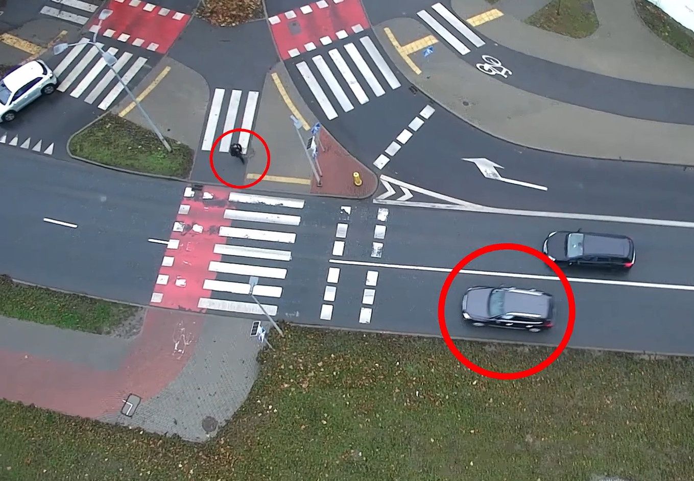 Wyprzedzanie przed przejściem dla pieszych
