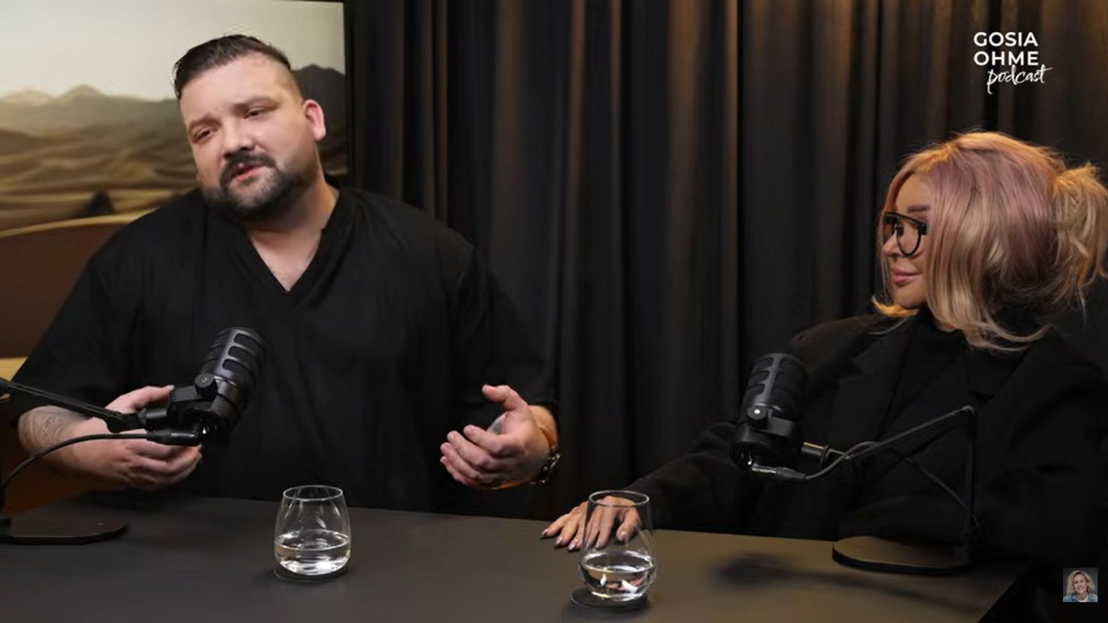 Ewa Minge z synem w podcaście Małgorzaty Ohme