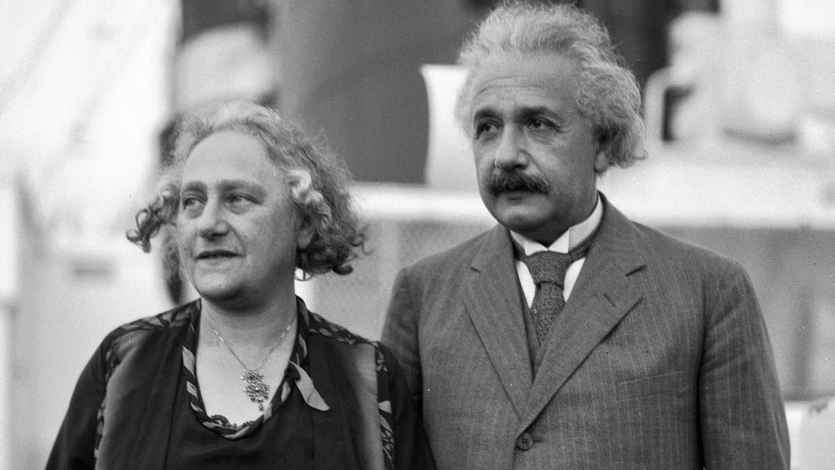 Elsa i Albert Einstein 