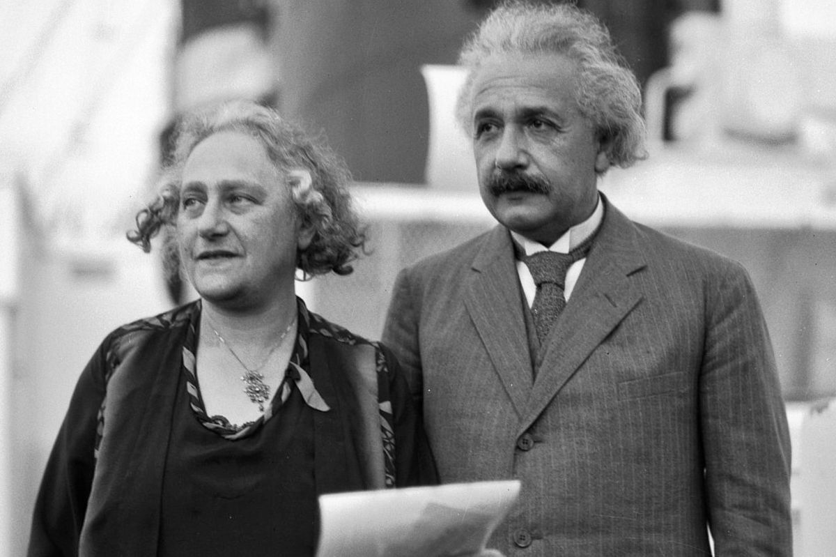 Elsa i Albert Einstein 