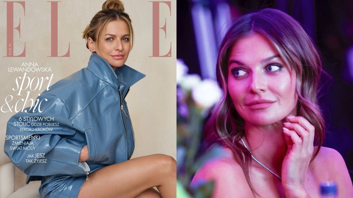 Internauci nie rozpoznali Anny Lewandowskiej na okładce "Elle"